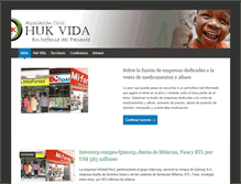 Tablet Screenshot of hukvida.org